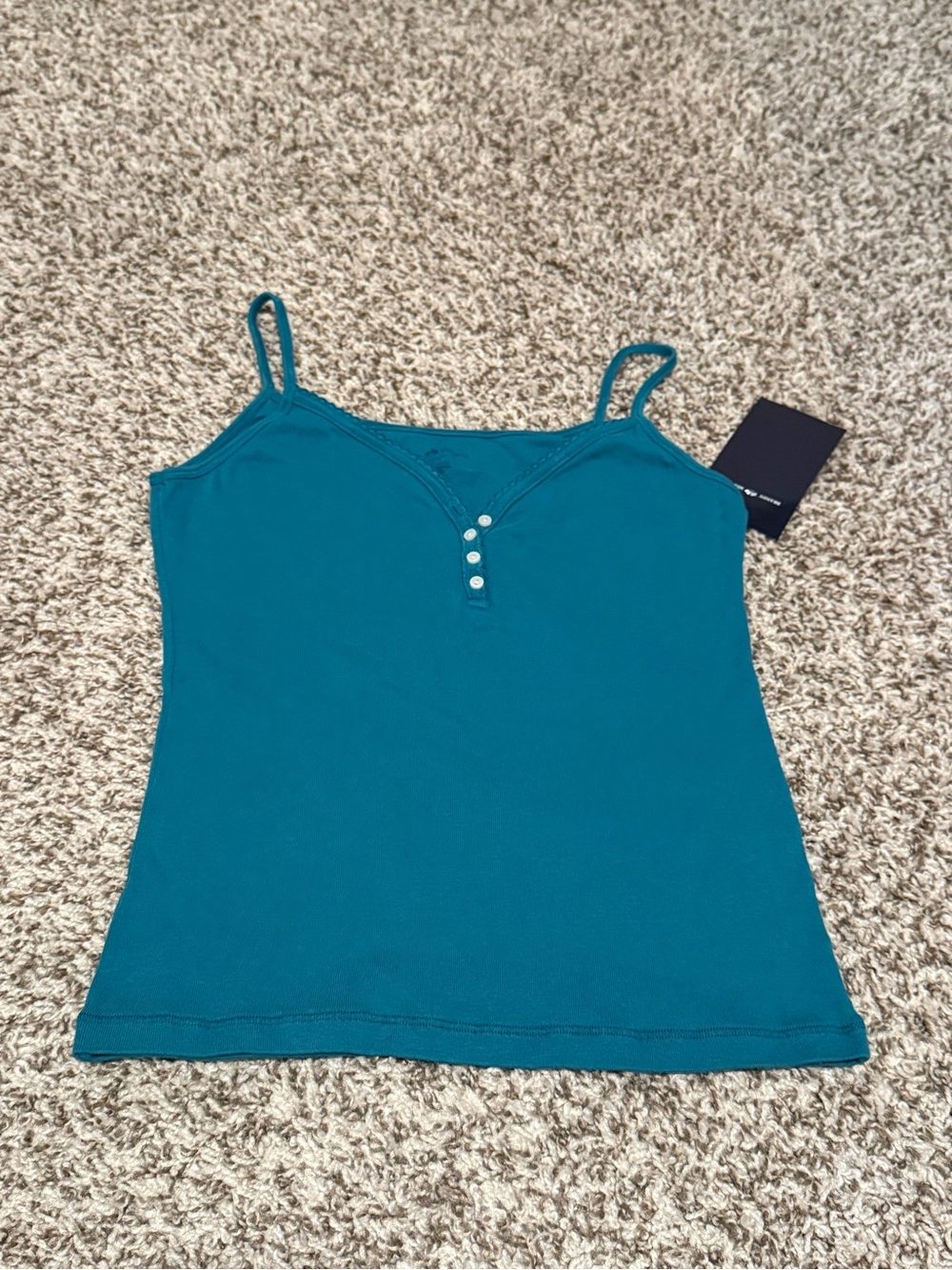 NWT and Rare | Brandy Melville Tank in Teal | Made in Albania 🇦🇱